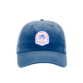 Canyons Landscape Blue Relaxed Cotton Cap